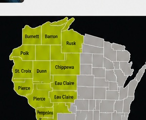Northwestern Wisconsin WI Radon Pro service area